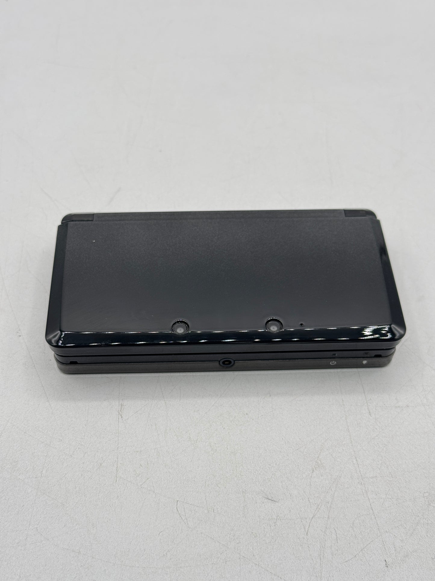 Nintendo 3DS Cosmo Black Handheld CTR-001 Tested Working w Stylus and Charger