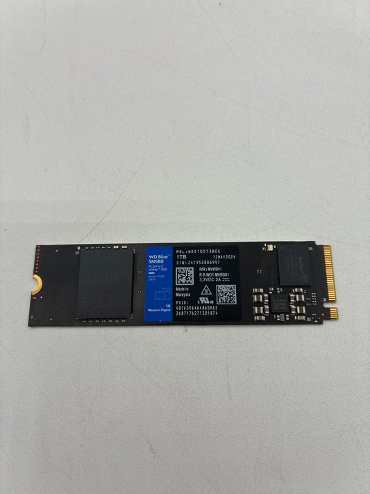 Western Digital WD Blue SN580 WDS100T3B0E 1TB Solid State Drive