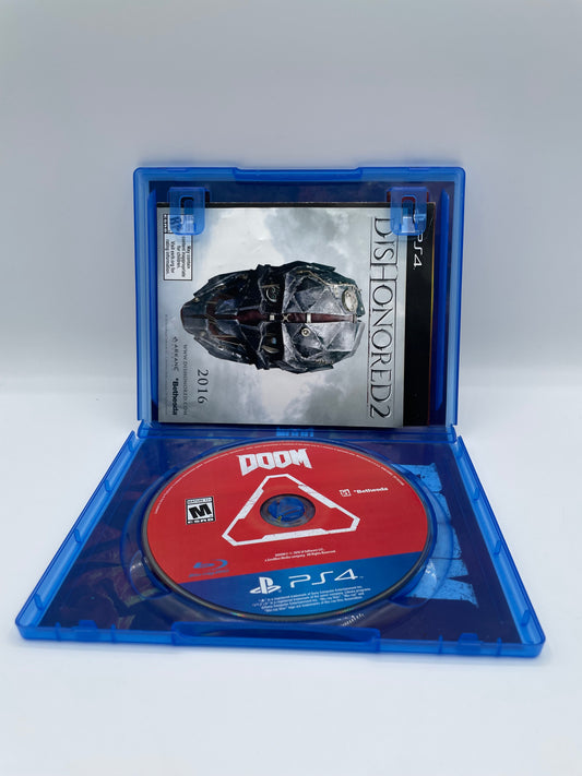 Playstation 4 Doom Game - Used With Box - Great Condition