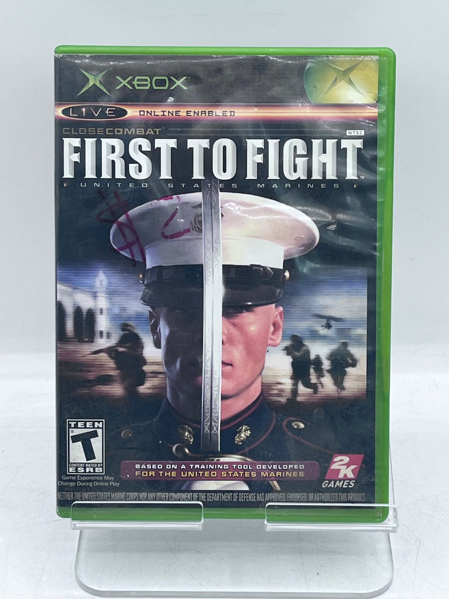Close Combat First to Fight  Xbox Video Game