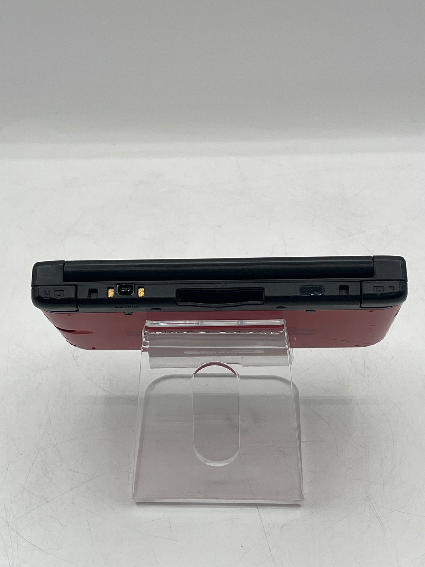 Nintendo 3DS XL Handheld Game Console SPR-001 Red/Black With Charger Stylus