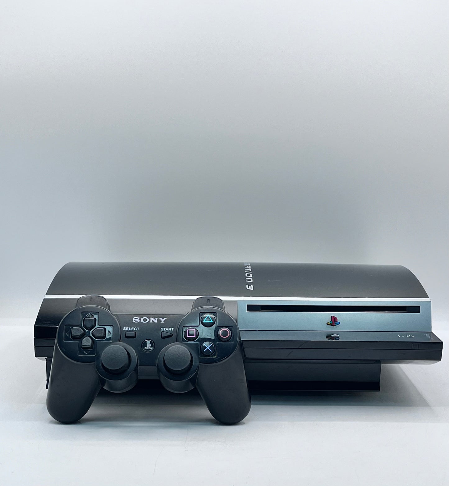 Sony PlayStation 3 Fat PS3 80GB Black Console Gaming System CECHK01 TESTED