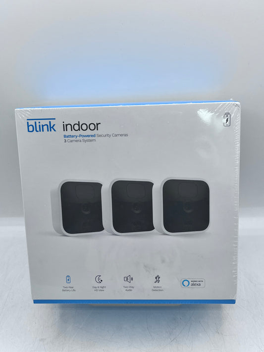 Blink 3-Camera System 3rd Gen Indoor Security Cameras 1080p FHD