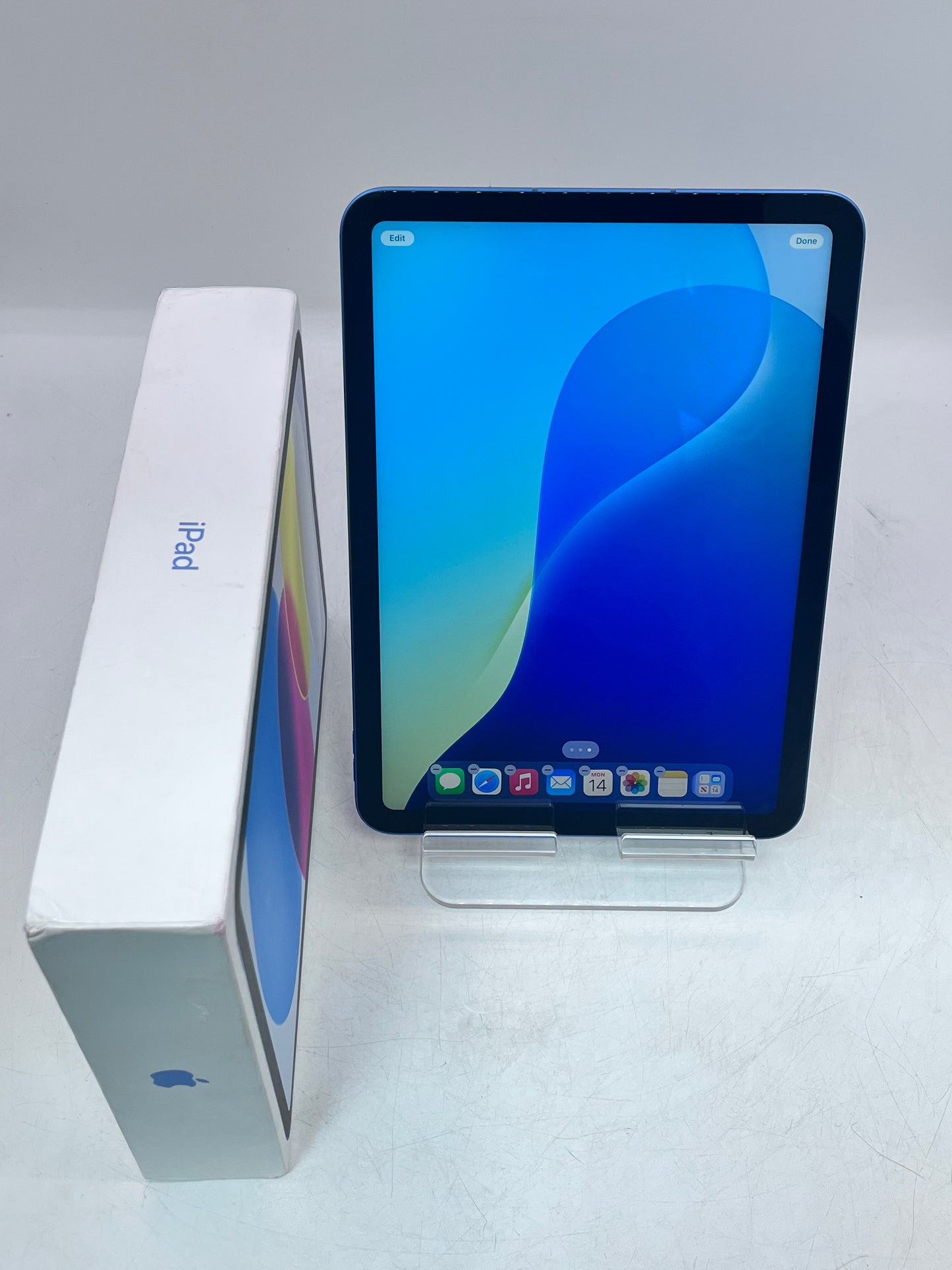Unlocked Apple iPad (10th Gen) 64GB - A2757 MQ6K3LL/A 2022 - Blue