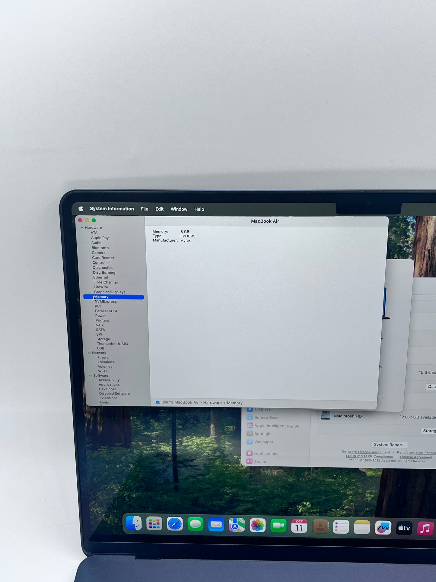Apple MacBook Air 15" M3 chip 8GB 256GB Midnight MRYU3LL/A 2024 9 Cycle Count!