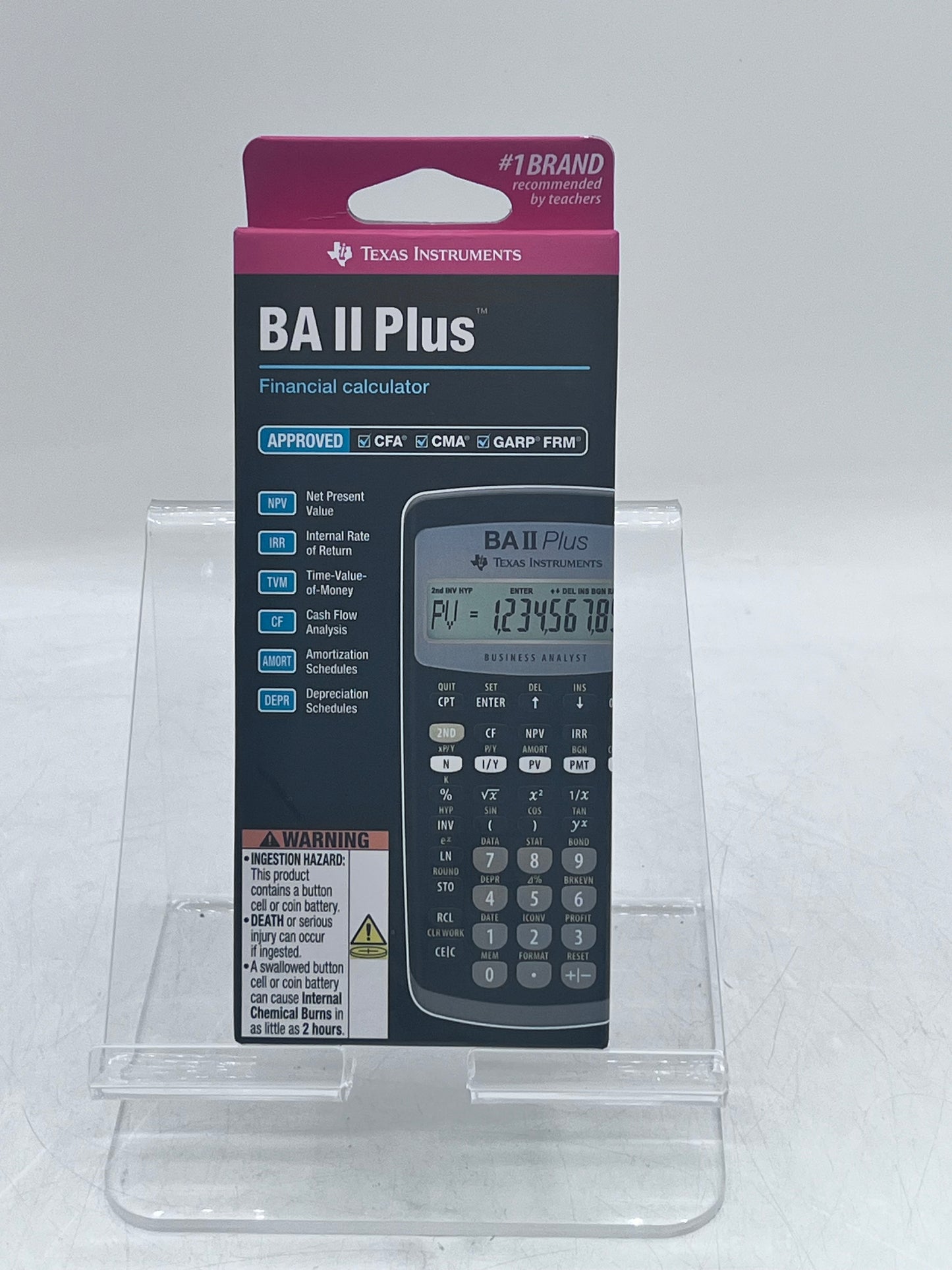 Texas Instruments BA II Plus Financial Calculator