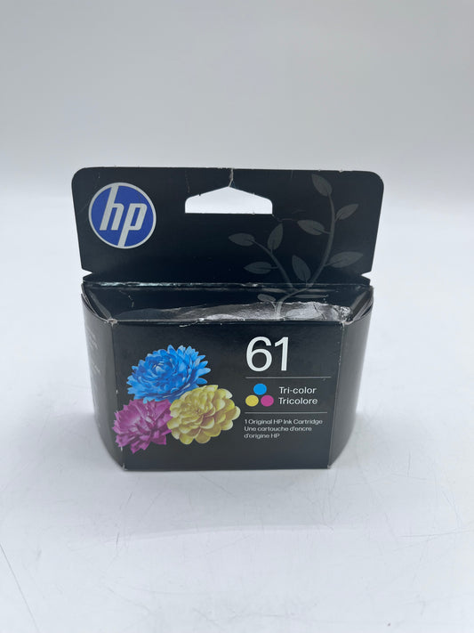 Original Genuine HP 61 Tri-color Printer Ink Cartridge - New In Box OEM
