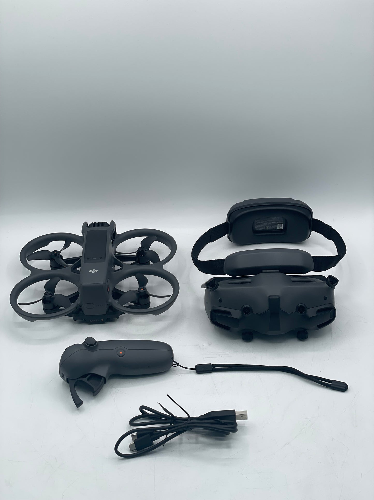 DJI Avata 2 Fly More Combo Drone - New Open Box - Fully Functional - Black