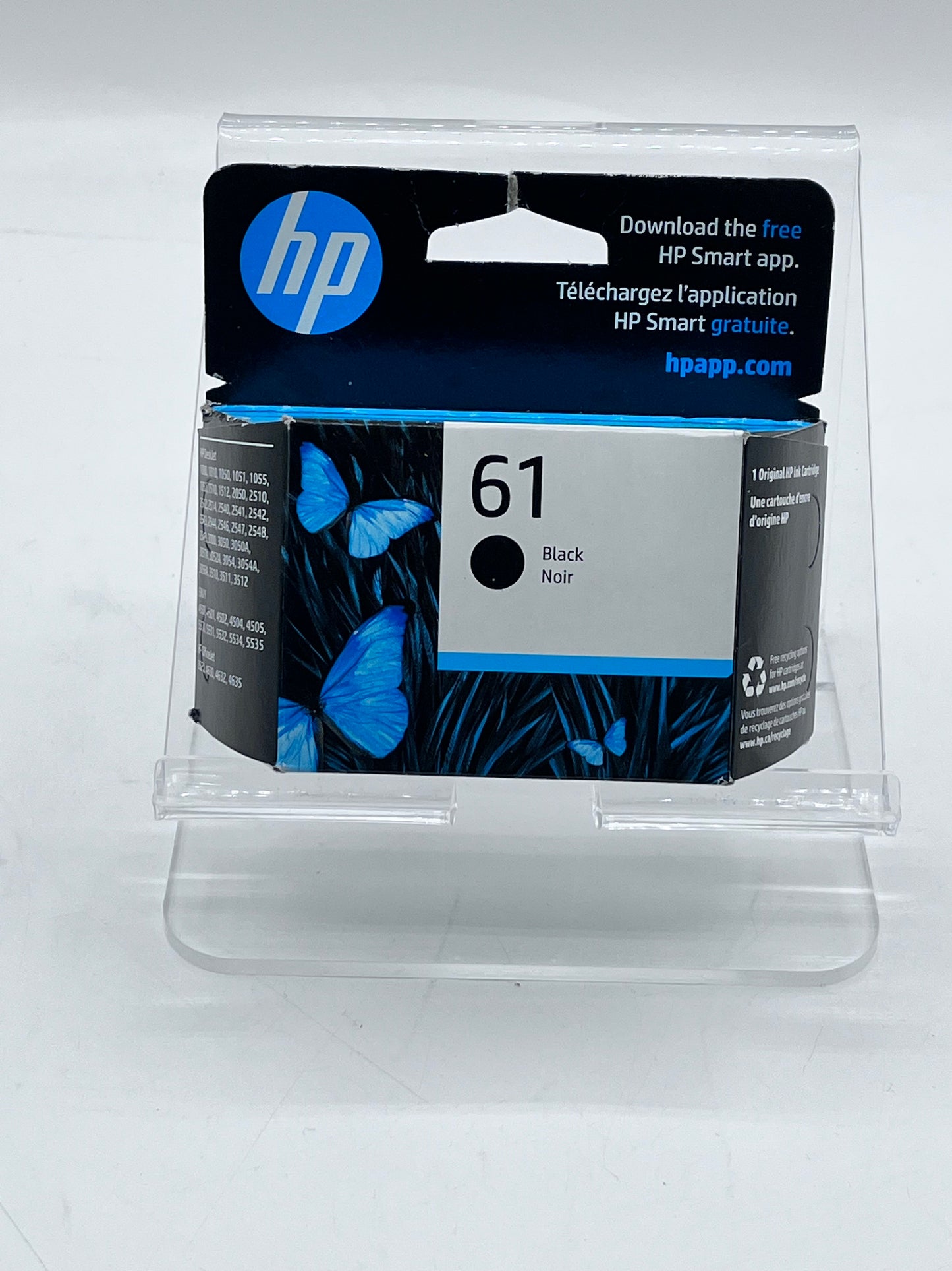 HP 61 Black Noir Ink Cartridge