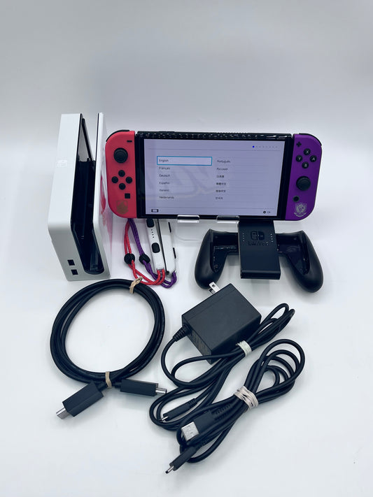 Nintendo Switch OLED HEG-001 64GB  Pokemon Scarlet Violet Edition