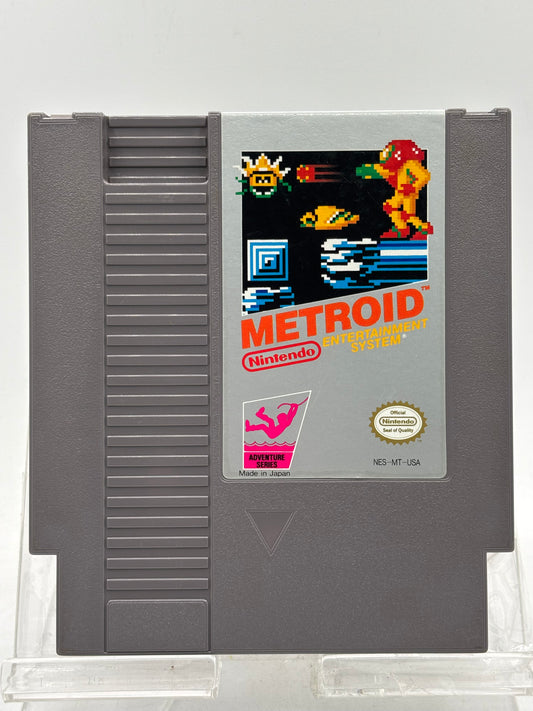 Metroid (Nintendo Entertainment System, NES, 1987) Tested and Working!
