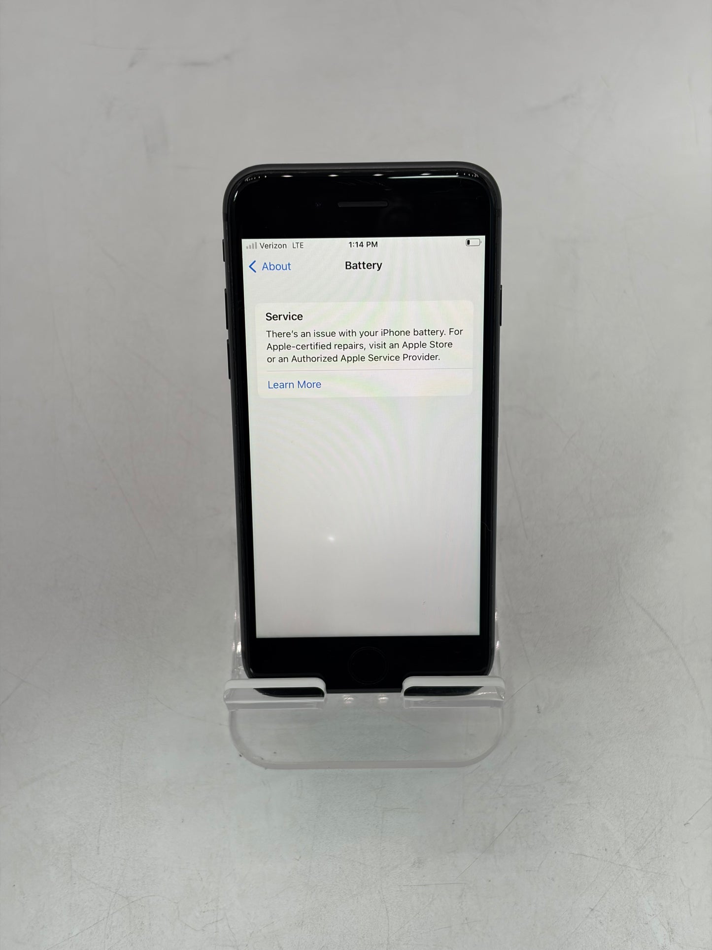 Unlocked Apple iPhone 8 64GB Black A1863 NQ722LL/A Service Battery