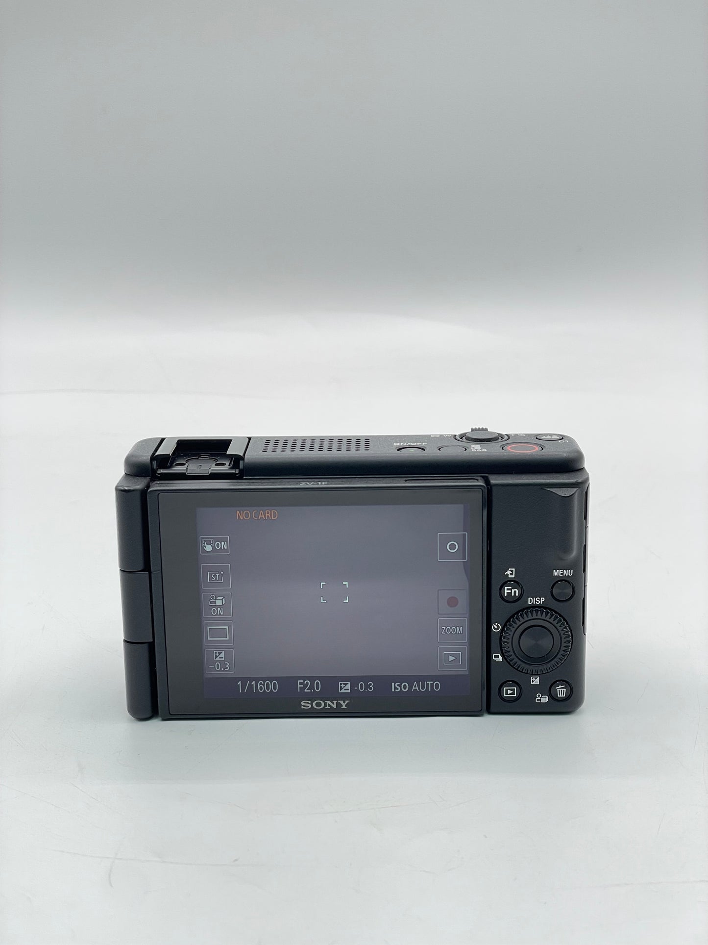 Sony ZV-1F 20.1MP Compact Digital 4K Vlogging Camera - Black Tested & Working