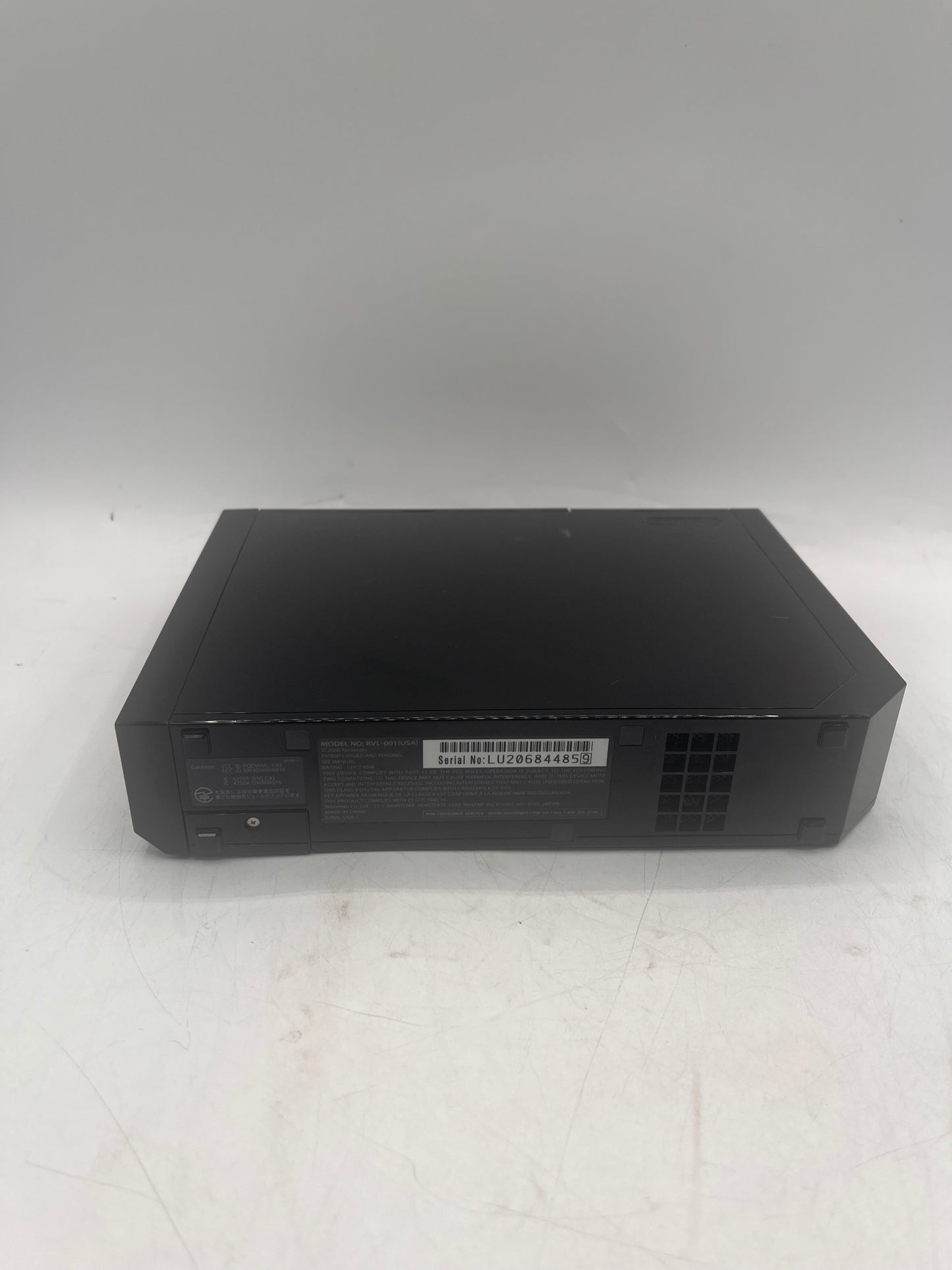 Nintendo Wii RVL-001 2006 Console Black