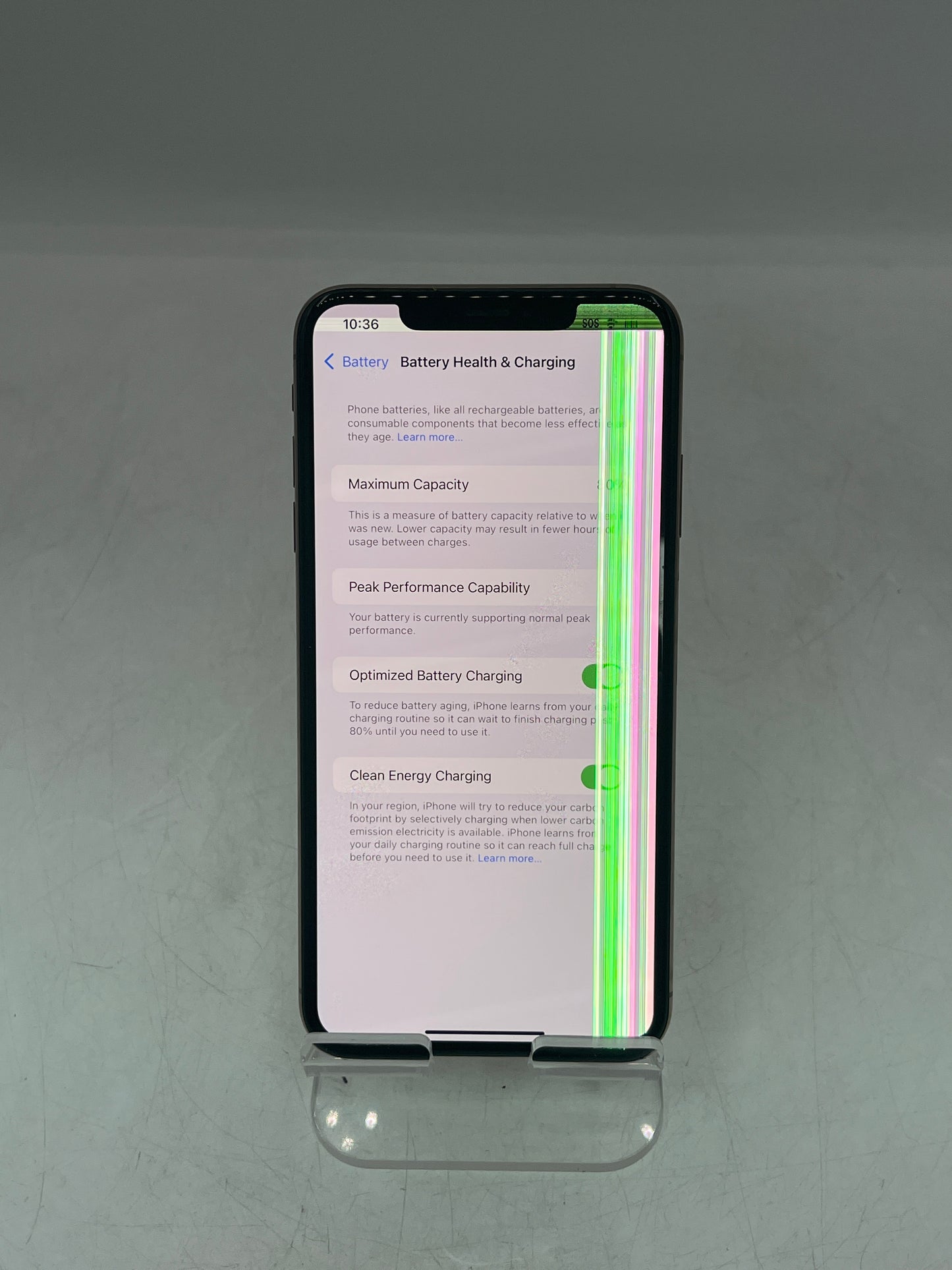 Unlocked Apple iPhone XS Max 64GB Gold A1921 MT5C2VC/A Cracked Screen