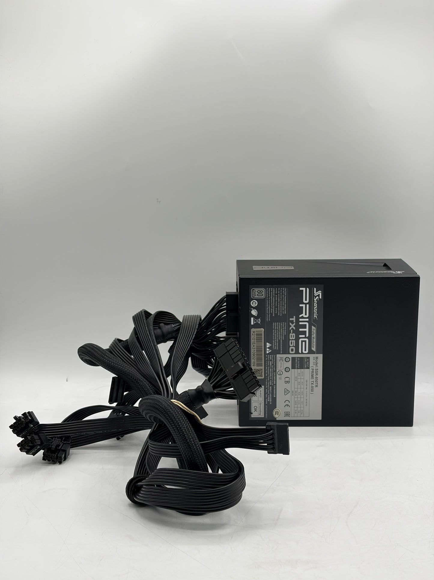 Seasonic PRIME TX-850 850W 80+ Titanium Power Supply Black
