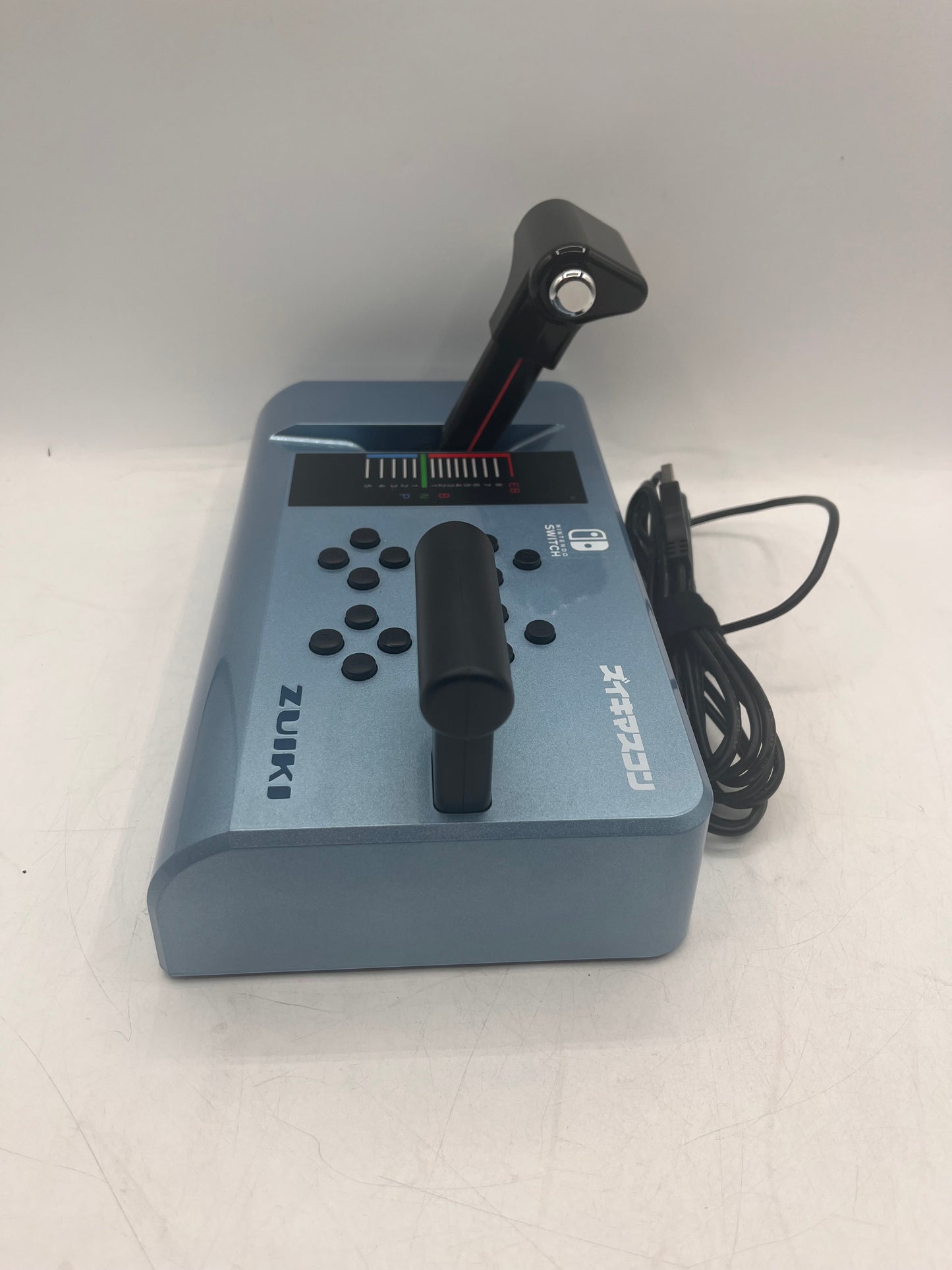 ZUIKI Mascon Blue Controller for Nintendo Switch Train Simulator ZKNS-