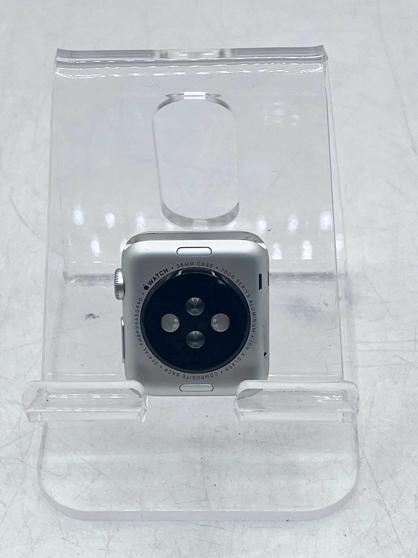 Apple Watch Series 1 38mm Aluminum Case Black Sport Band MP022LL/A