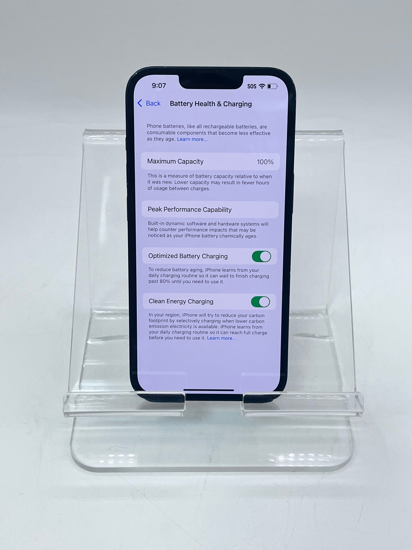 T-Mobile Apple iPhone 14 6.1" MPUA3LL/A A2649 128GB BH 100% - Black