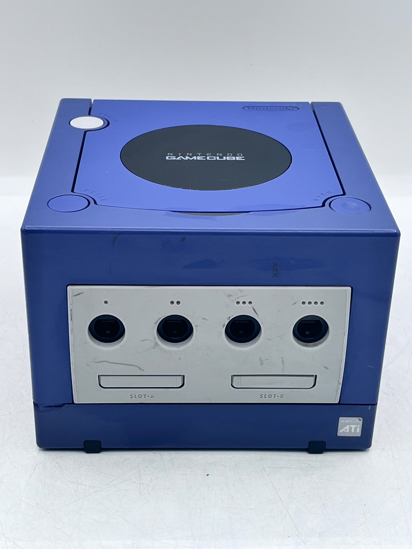 Nintendo GameCube DOL-001 Gaming System - Indigo With Controller