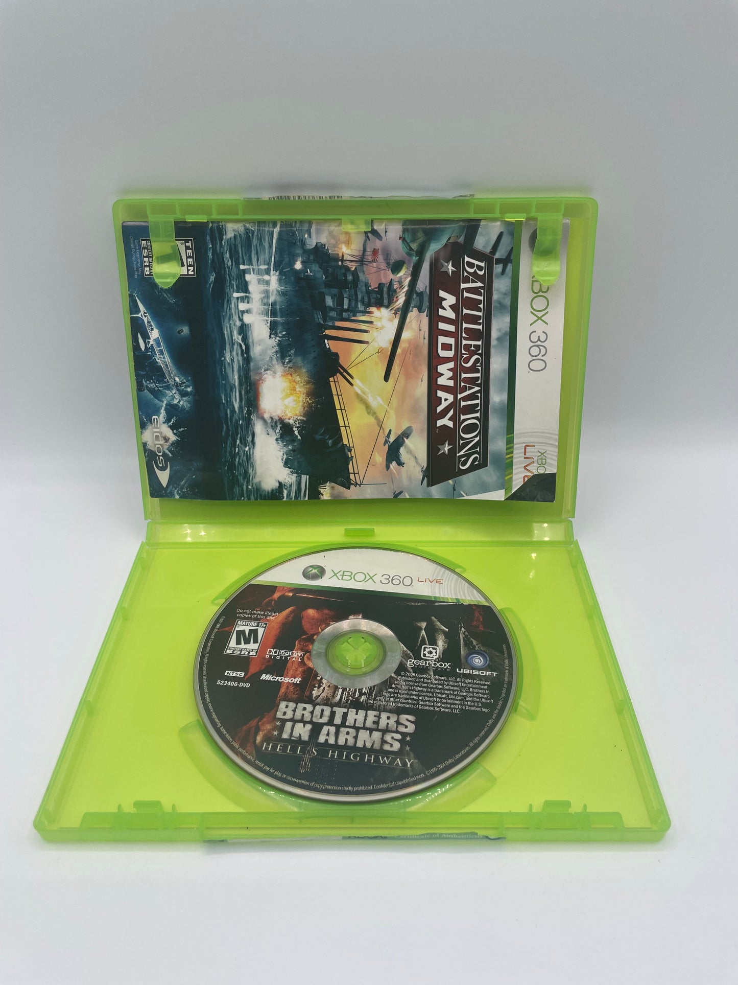 Xbox 360 Brothers in Arms Hell's Highway - Used with Box - Great Condition