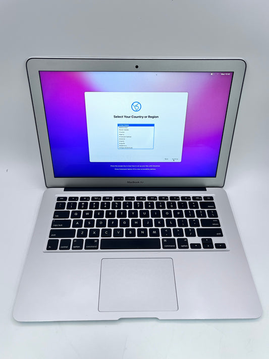 Apple Macbook Air 13" A1466 2017 256GB Core i5 Silver READ
