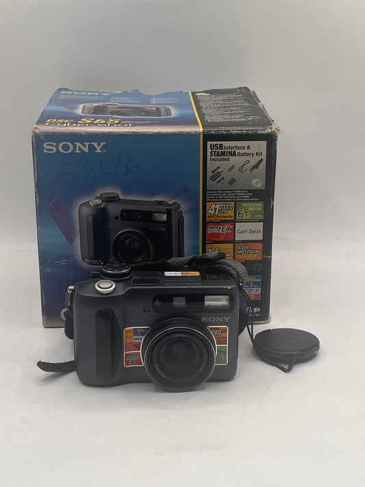 Sony Cybershot DSC-S85 4.1MP Digital Camera - Blue