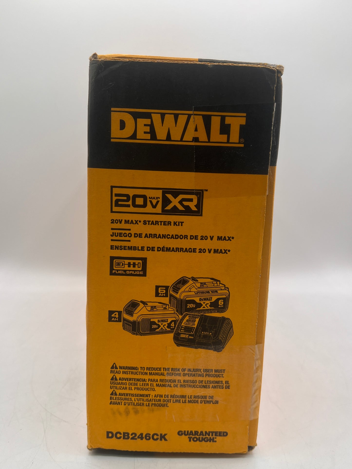 DEWALT 20V MAX Lithium-Ion 6.0Ah 4.0Ah Battery and Charger Starter Kit DCB2460C