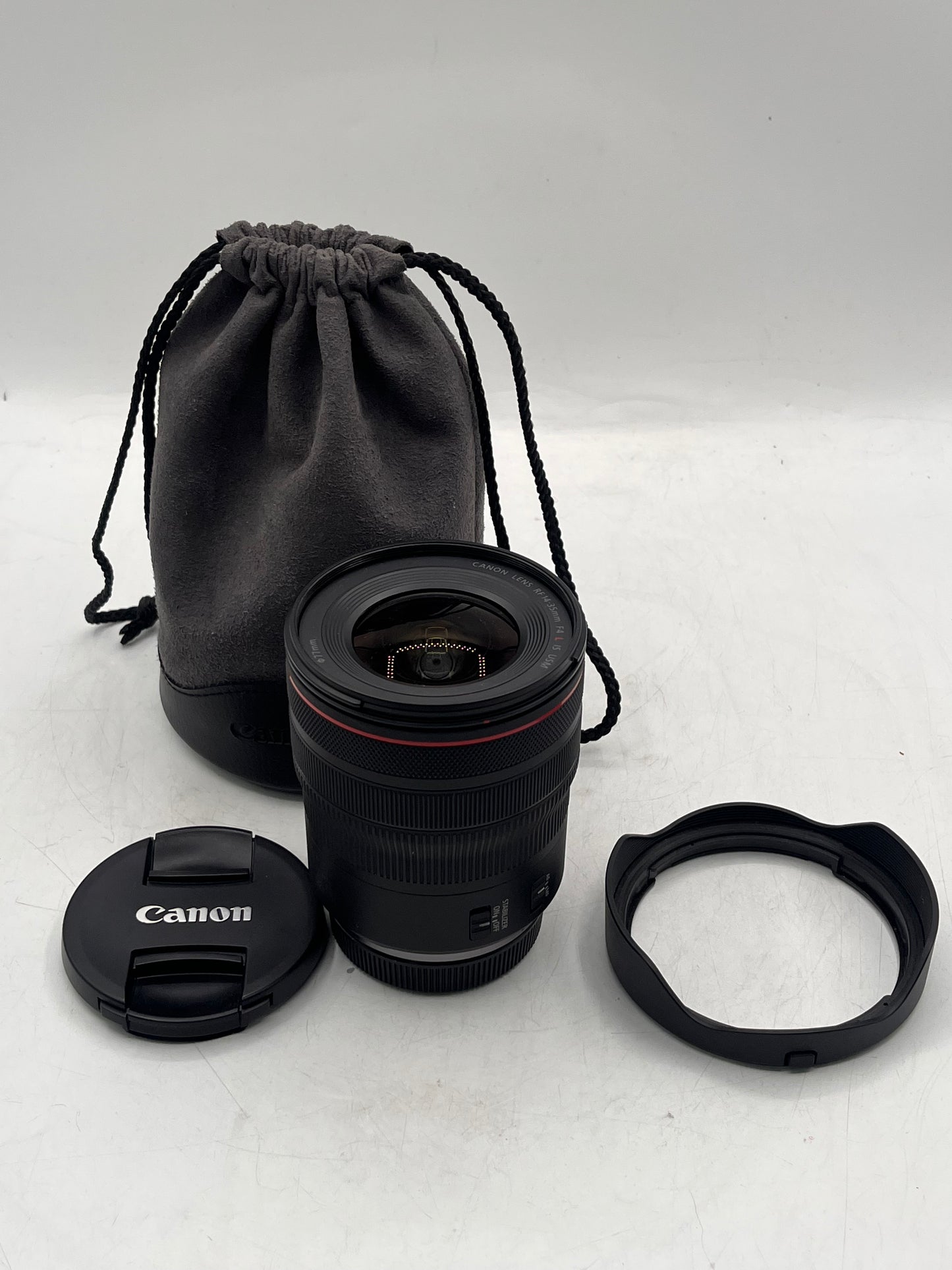 Canon RF 14-35mm F4 L IS USM Camera Lens Black MINT Tested Free Shipping