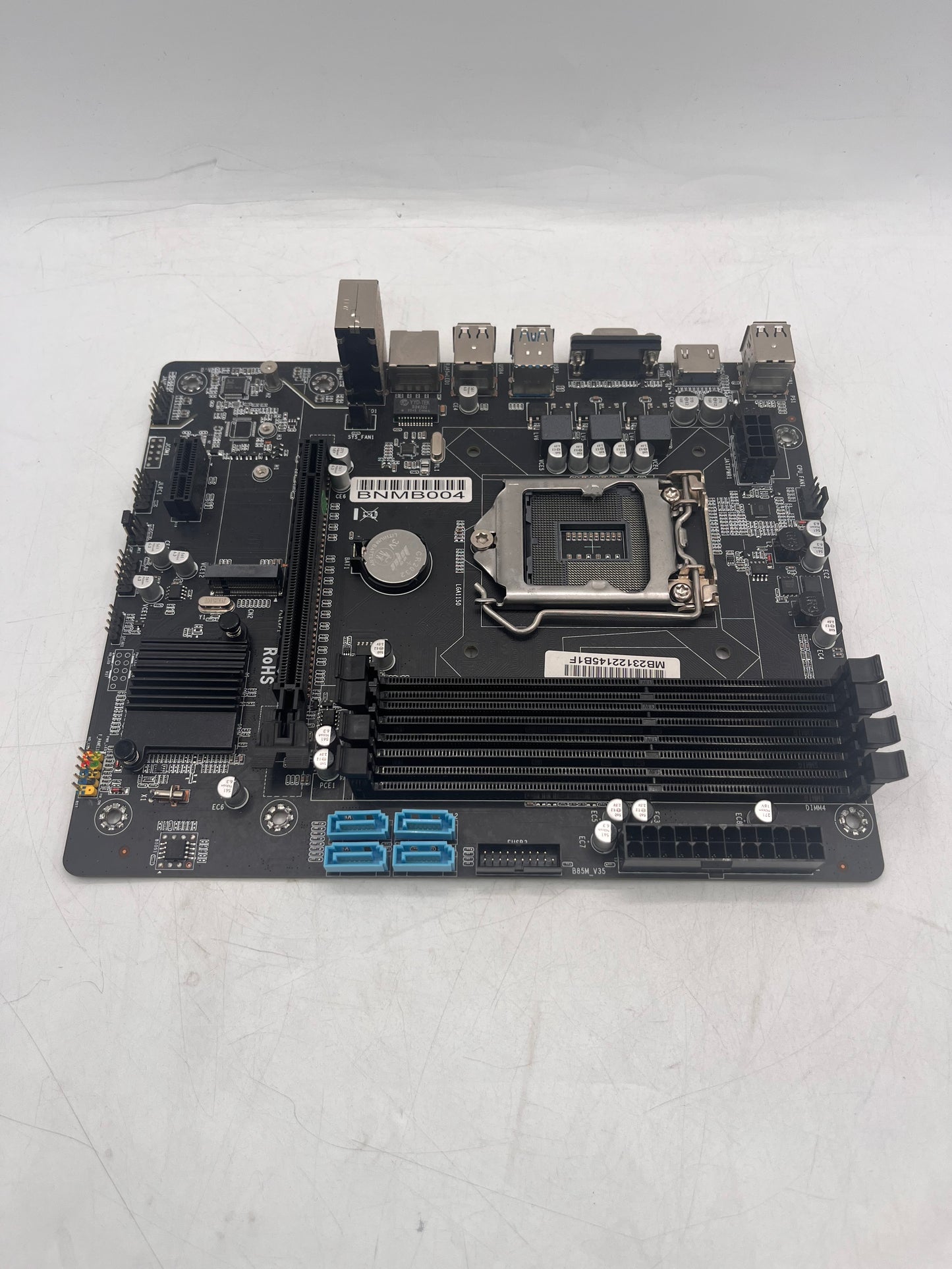 LGA H61C Motherboard LGA 1155 2x DDR3 RAM Black