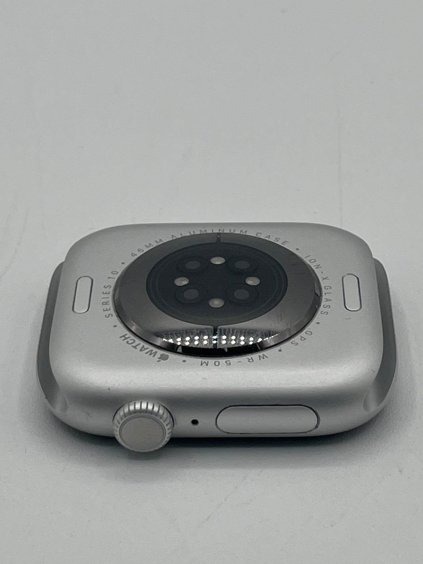 GPS Only Apple Watch Series 10 46MM Aluminum A2999 MWY23LW/A Silver & Nike Band