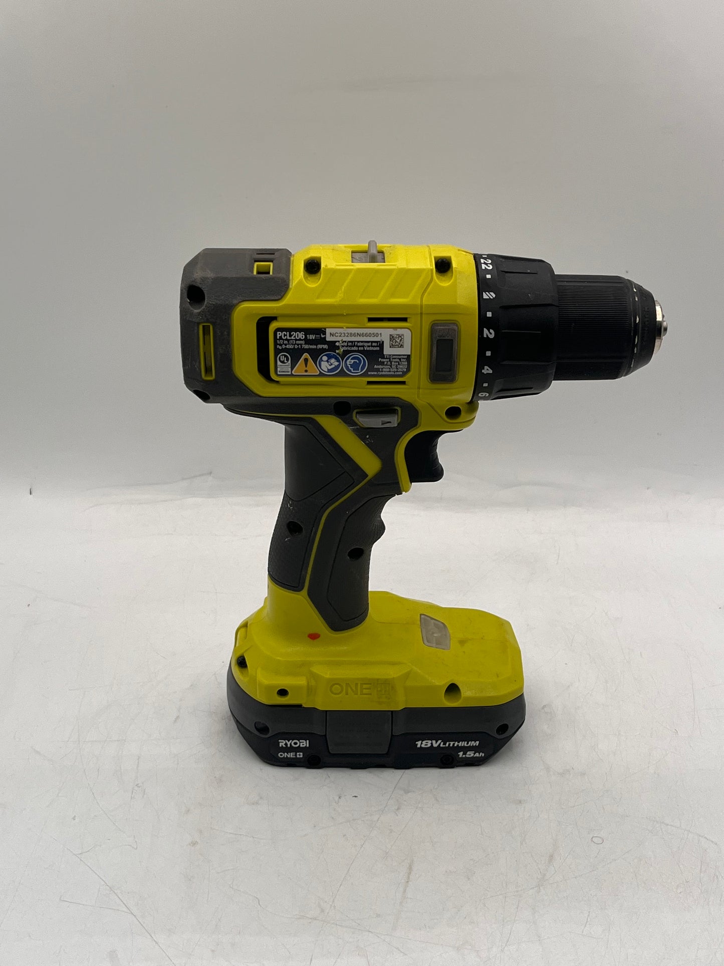 Ryobi ONE+ 18V Cordless 1/2 in. Drill/Driver Kit with 1.5 Ah Battery