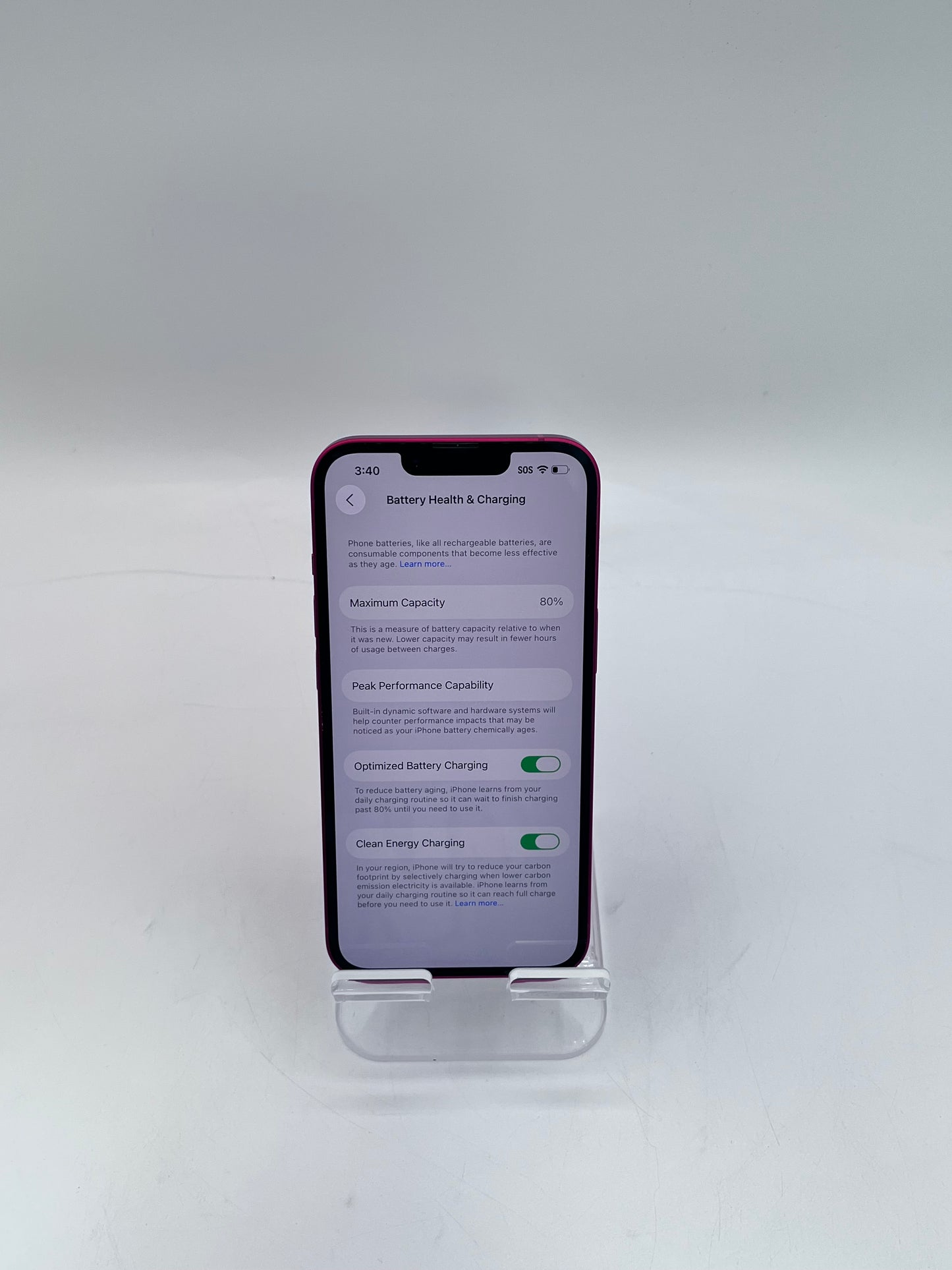 Apple iPhone 14 A2649 MPV73LL/A 128GB Spectrum Red READ