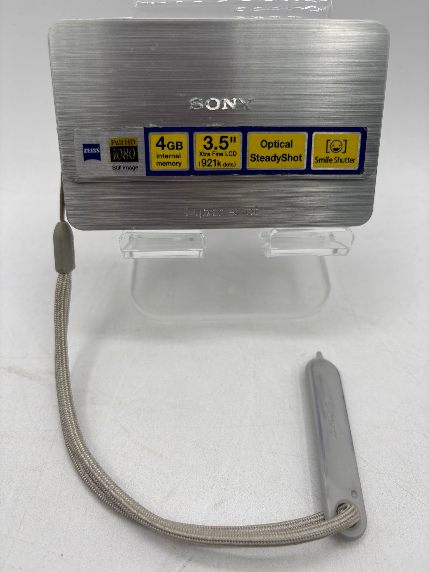 SONY Cyber-Shot DSC-T700 10.1MP 4.0x Optical Zoom Digital Camera, Gray (FREE SHIPPING)