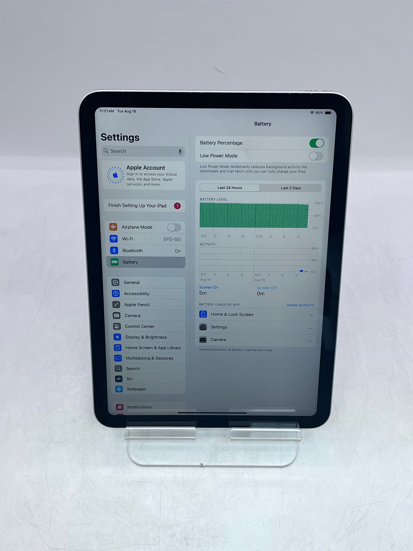 Apple iPad (10th Gen) A2696 MPQ03LL/A 4GB 64GB - Silver