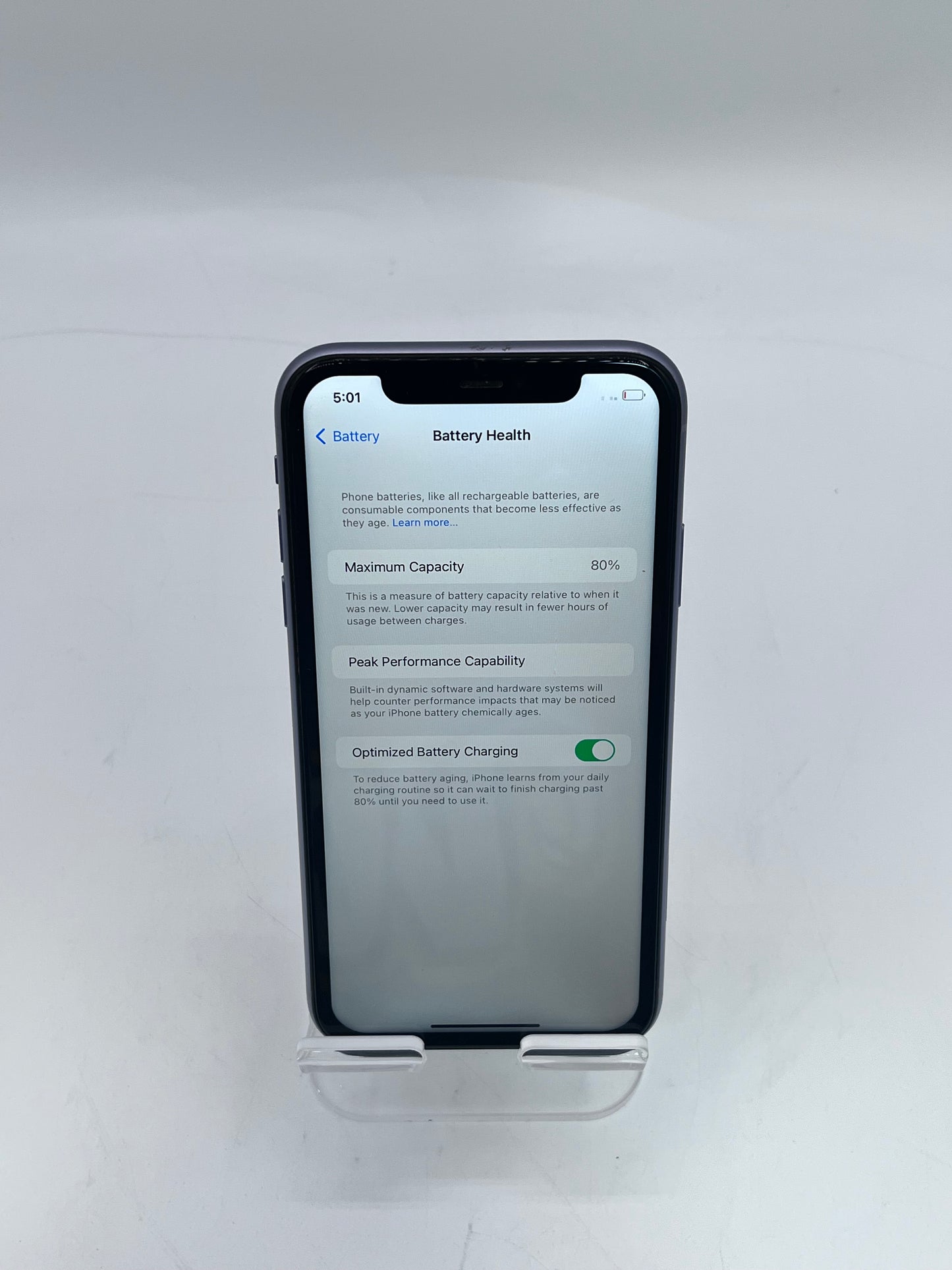 Unlocked Apple iPhone 11 A2111 NWKR2LL/A 64GB Smartphone - Purple READ