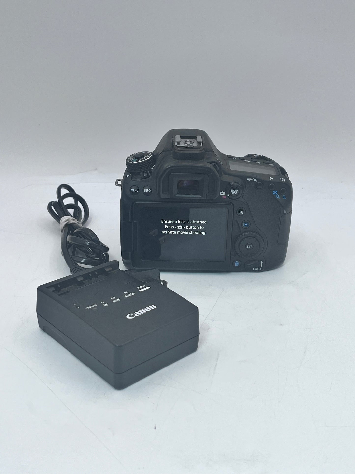Canon EOS 80D 24.4MP Digital SLR DSLR Camera w/Charger Tested Free Shipping