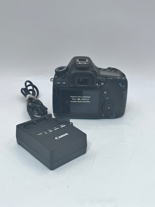 Canon EOS 80D 24.4MP Digital SLR DSLR Camera w/Charger Tested Free Shipping