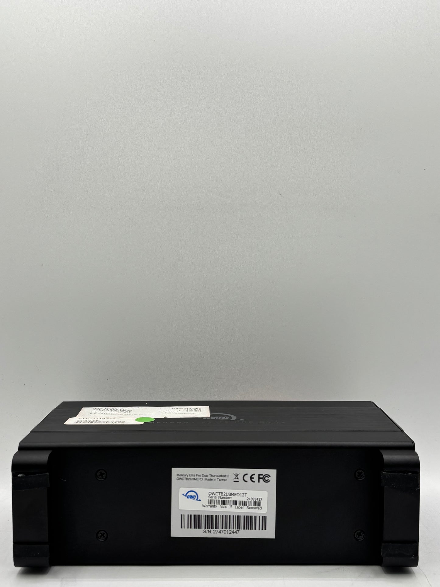 OWC Mercury Elite Pro Dual 2-Bay RAID Storage Enclosure  12TB HDD, Black (FREE SHIPPING)