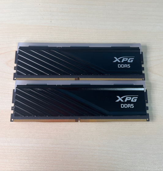 XPG ADATA XPG Lancer Blade RGB DDR5 32GB (2x16GB) 6000MHz Desktop RAM Kit - Black