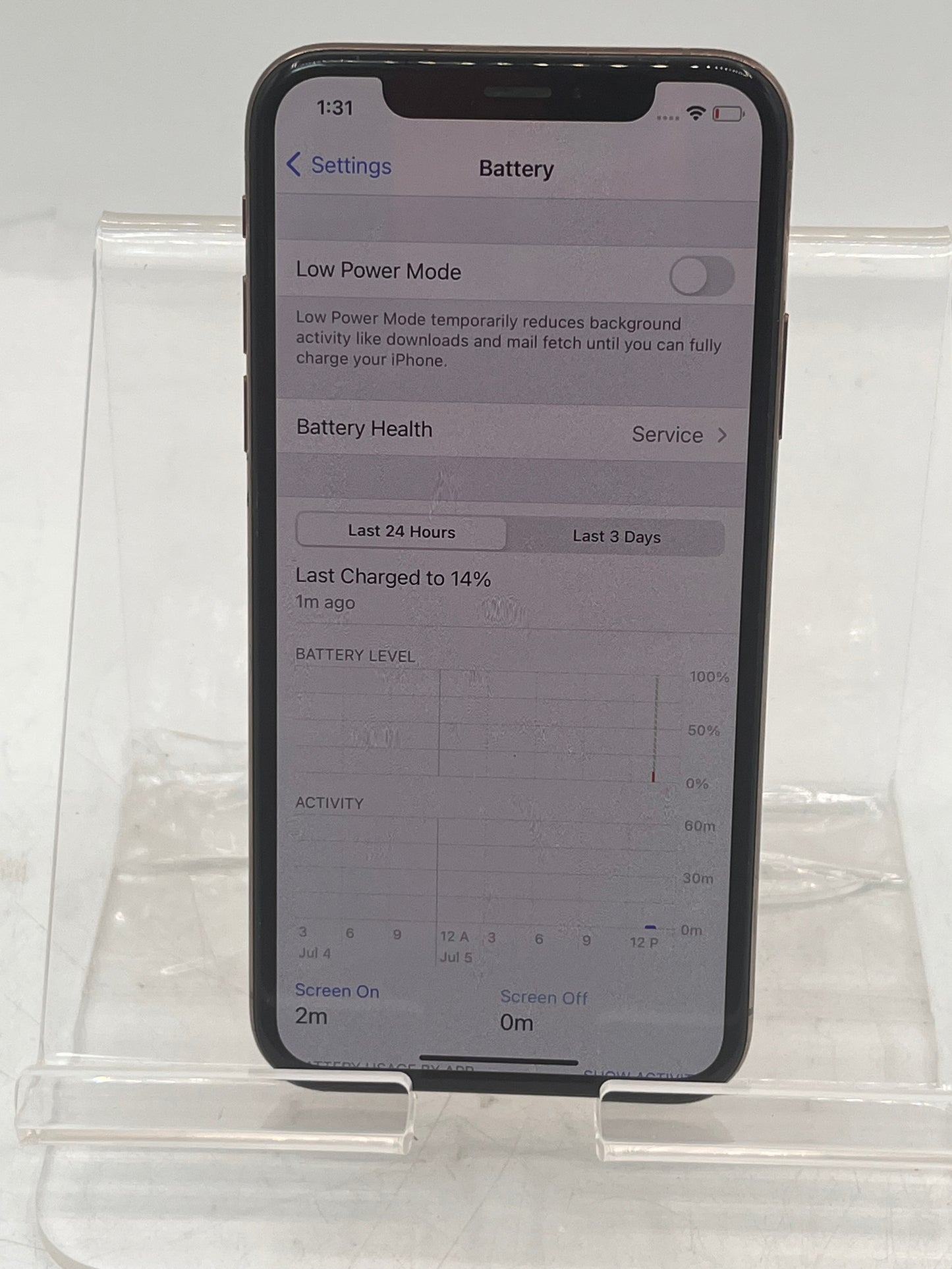 Apple iPhone XS 64GB  MT8W2LL/A A1920 Cell Phone - Gold READ