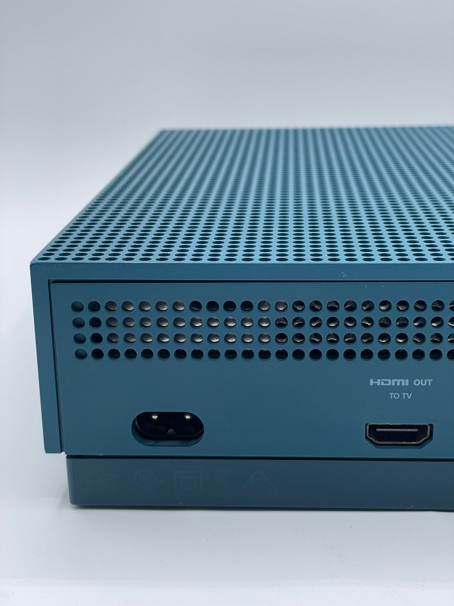 Microsoft Xbox One S 500GB Console Gaming System Deep Blue 1681 w/ Controller Tested