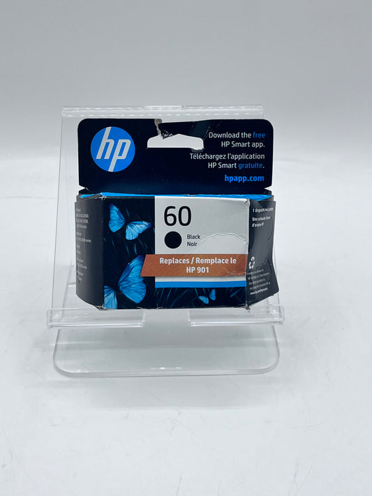 Original Genuine HP 60 Black Printer Ink Cartridge - New In Box OEM