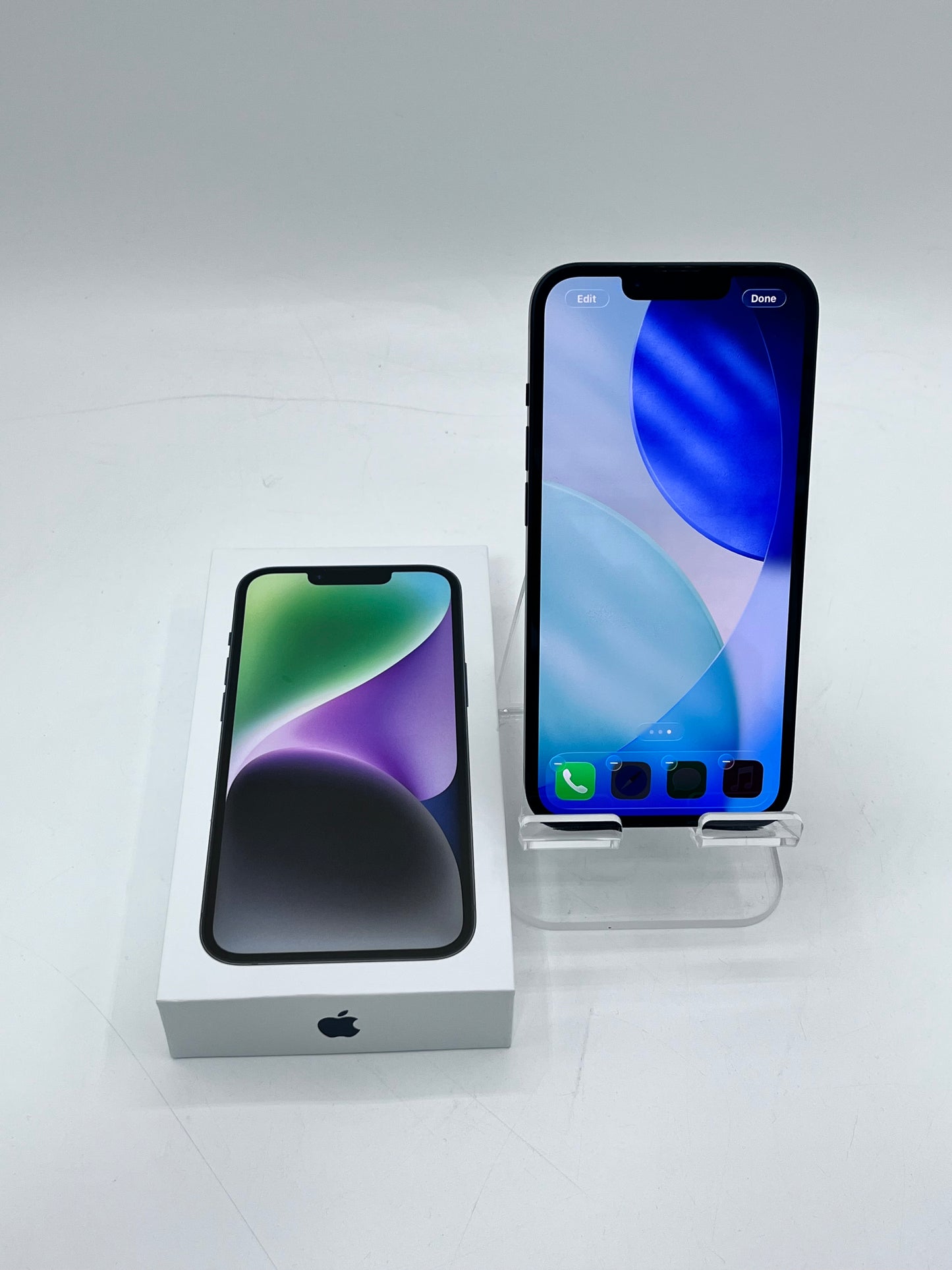 Apple iPhone 14 6.1" 128GB MPUA3LL/A A2649 100% BH - Black READ