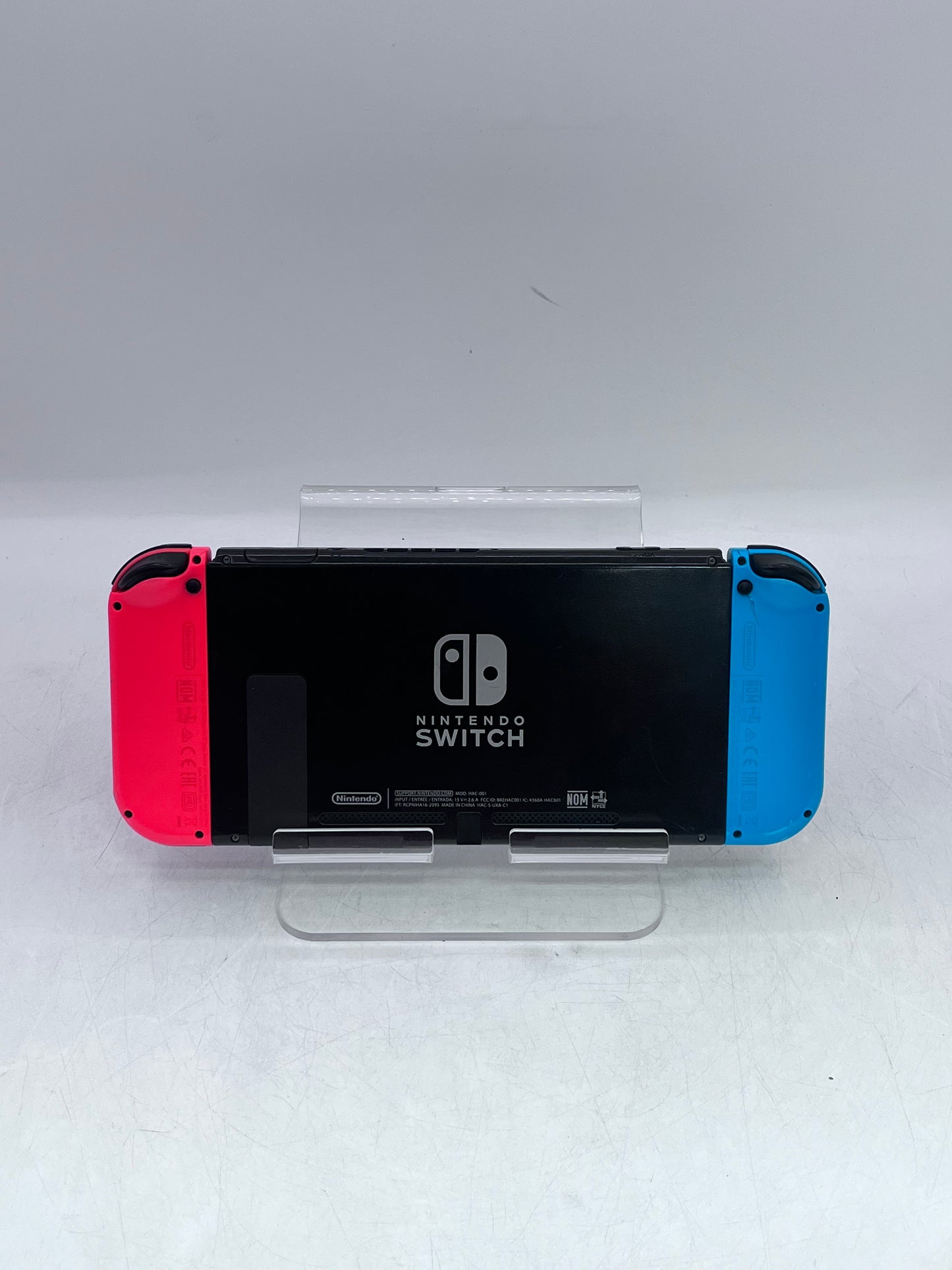 Nintendo Switch (HAC-001) 2017 Black Handheld Console with Charger & Dock