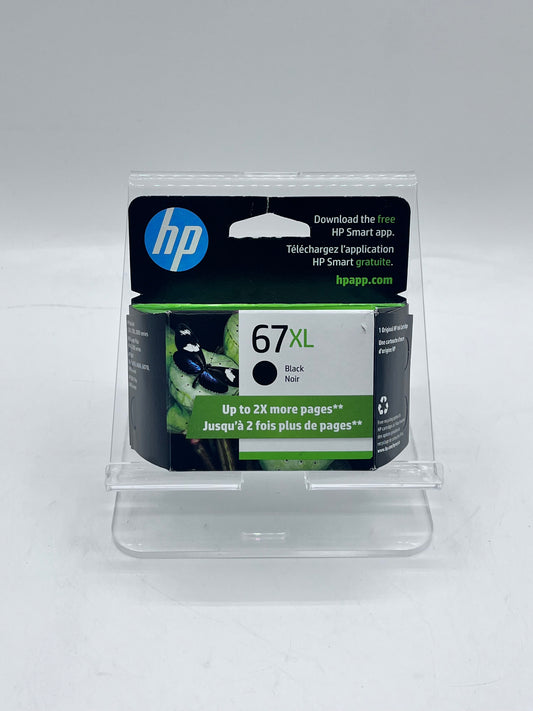 Original Genuine HP 67XL Black Printer Ink Cartridge - New In Box OEM