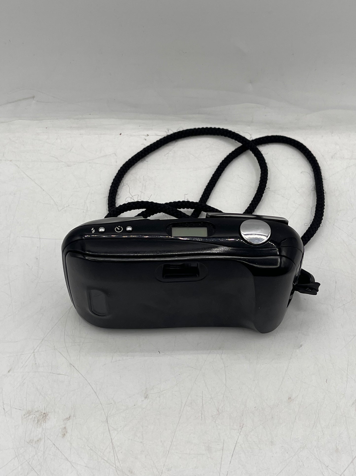 OLYMPUS Olympus μ Mju I Infinity Stylus 35mm Point & Shoot Film Camera Black Broken