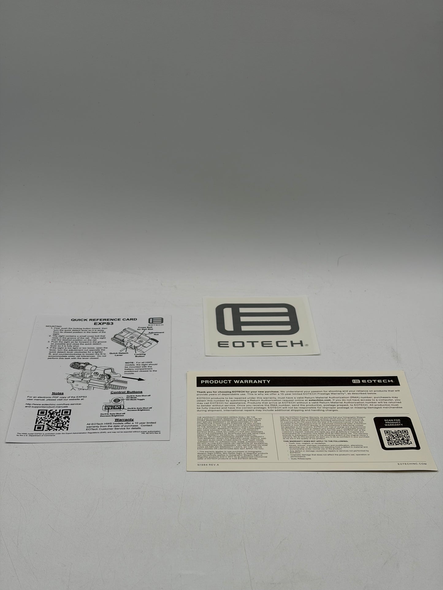 EOTech Holographic Sight 68 MOA Ring (2) 1 MOA Dots QD Lever EXPS3-2TAN