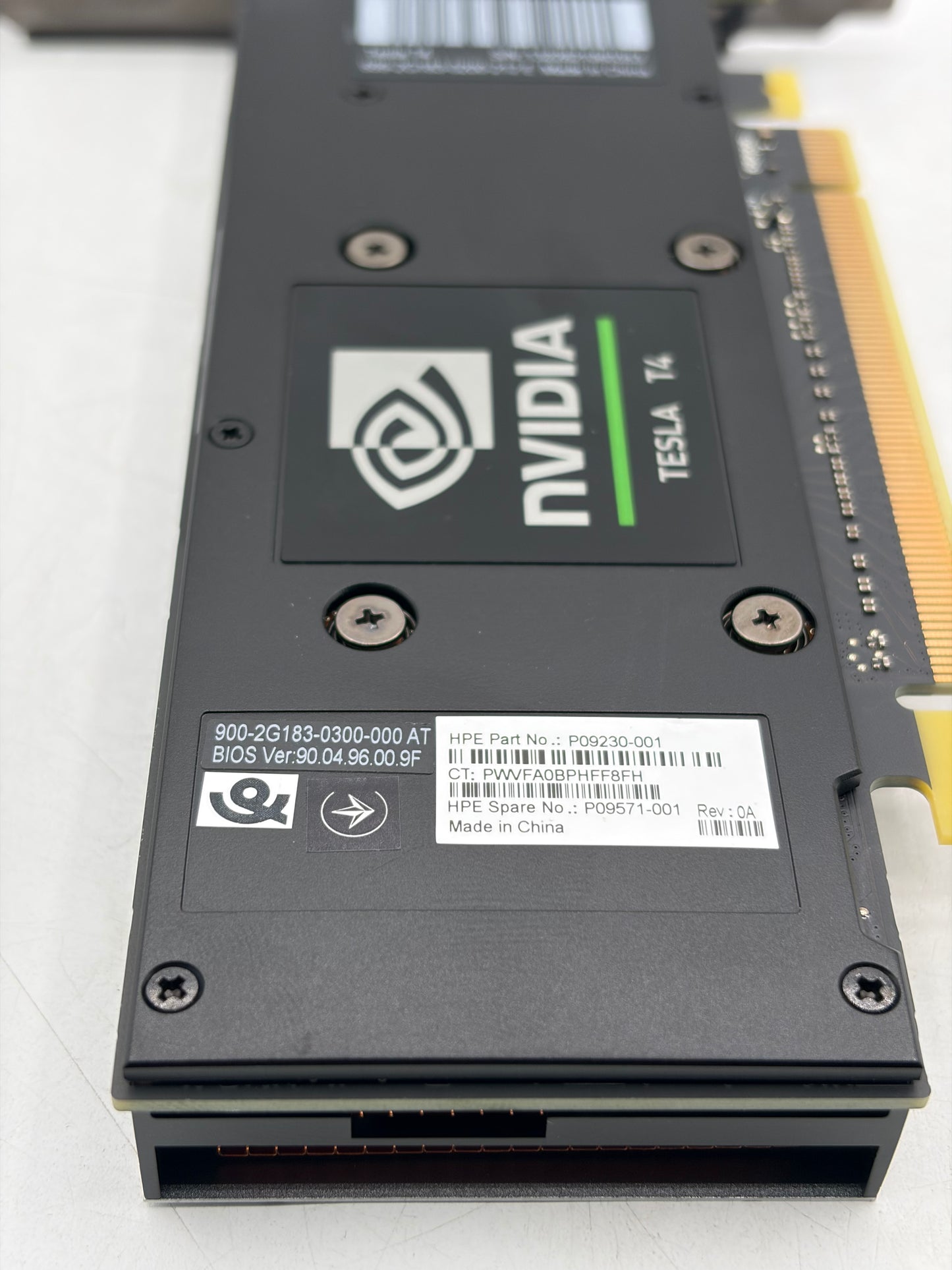 Nvidia Tesla T4 16GB DDR6 Graphics Card 699-2G183-0200-212, PG183, P09230-001