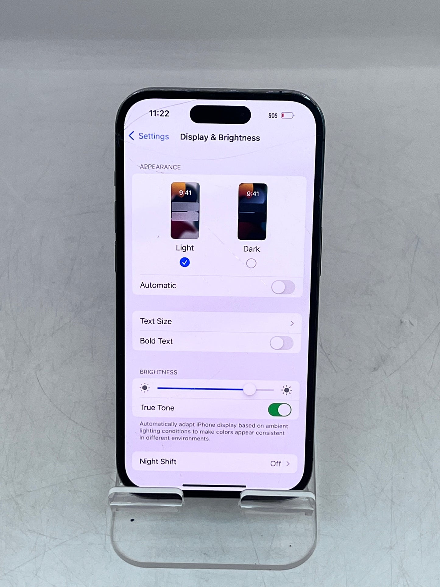 Apple iPhone 14 Pro  A2650 MQ1D3LL/A 256GB Carrier lock  - Purple